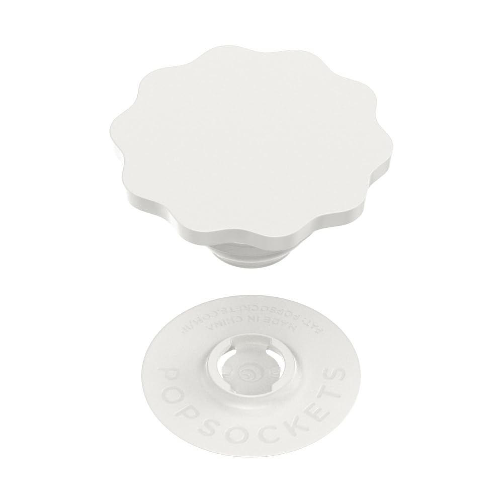 PopSockets Phone Grip with Expanding Kickstand, Adhesive Grip - Molded Flower Horchata