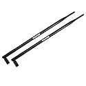 TECHTOO 9dBi Omni WiFi Antenna with RP-SMA Connector for Wireless Network Router/USB Adapter/PCI PCIe Cards/IP Camera/Wireless Range Extender(2-Pack)