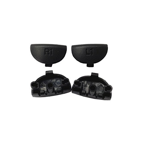 OSTENT L2 R2 Trigger Replacement Parts Buttons for PS4 Wireless Wired Controller - Pack of 5