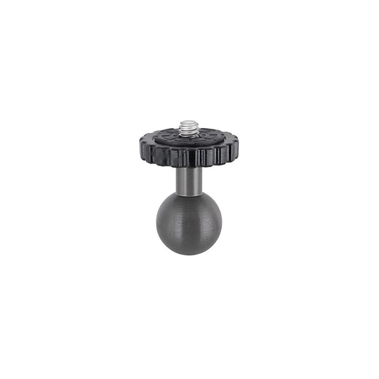 ARKON Mounts 20mm Metal Ball to 1/4"- 20 Camera Bolt Adapter | Designed for 20mm Ball End Shafts, Arms, and Mounts | Industry Standard Camera Pattern