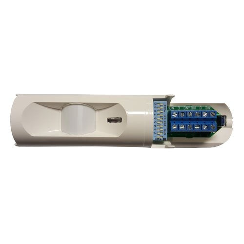 Rokonet Risco IrexPlus Request to Exit PIR Motion Sensor with Internal Buzzer and Relay Timer (White)
