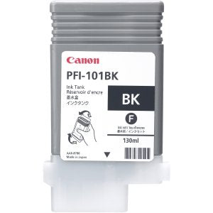 Canon PFI-101BK Black Ink Tank 130ML for IPF5000