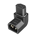 AudioQuest power adapter - IEC male to IEC female - 90 degree