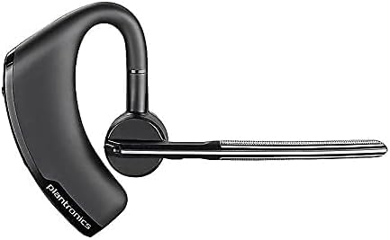 Plantronics Voyager Legend (Poly) Bluetooth Headset + Integrated Charge Cable, Mono in-Ear Earhook, Noise-Canceling Boom Mic, Siri/Google, 7h Talk