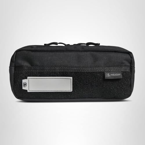Pelican Aegis EDC Molle Pouch (8" x 4") - for Aegis Backpack and Duffel (Black)
