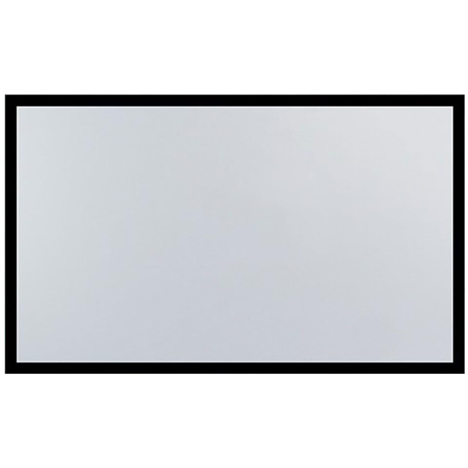 135 Inch Fixed Aluminum Frame Projection Screen, 16:9 HD Widescreen Projection Screen, Home Theater HD TV Movie Projection