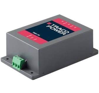 TRACO POWER TMDC 60-7211H DC-DC Converter; Encapsulated; 60W; 5.1V@12A; 80-160V in; TMDC 60H Series
