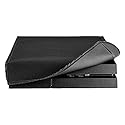 Black Dust Proof Cover Case Soft DustProof Neoprene Cover Sleeve for PS4/PS4 Slim/PS4 Pro Console Accessory (PS4 Pro)