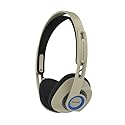 Koss KPH30 Wireless Bluetooth On-Ear Headphones, Retro Style, 20+ Hour Battery Life, USB-C Charging, Microphone, Rhythm Beige