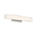 WAC Lighting WS-77612-27-AL Brink LED Bathroom Vanity & Wall Light Fixture, Brushed Aluminum