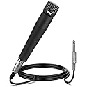 PylePro Dynamic Handheld Microphone, Professional Moving Coil Mic with Built-in Pop Filter, Wide Frequency Response, High Signal Output, Rugged
