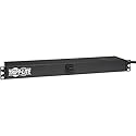 Tripp Lite 13 Outlet Horizontal 1U Rackmount PDU, 15 Amps, 120V, 15ft Cord, Power Strip for Network Server Racks, 15A Circuit Breaker, NEMA 5-15