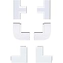 Connector Accessory Pack for Delamu Cable Concealer CC02, 2 Inside Elbows, 2 Outside Elbows, 2 T Connectors, for ASIN B07GPDT7PQ/ B08NJJPRP1