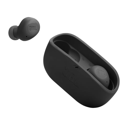 JBL Vibe Buds 2 - Noise Cancelling Earbuds - Black