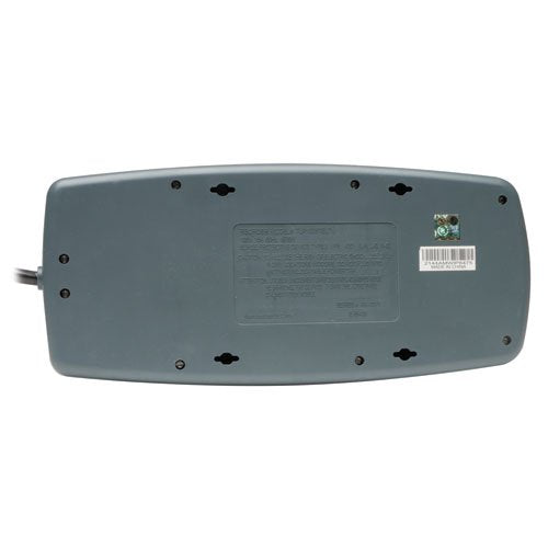 Tripp Lite TLP1008TELTV Datacom Surge Protector, 10 Outlet, Black