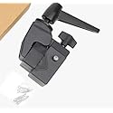 AFEFT Super Clamp 5/8" Stud Mount - 33lb Heavy Duty Clamp for Photography Studio Lighting, Fits Round Pipe & Flat Surface