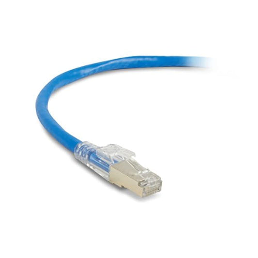 Black Box CAT6A 650-MHZ Stranded ETHERNET Patch Cable - Shielded (S/FTP), CM PVC, Locking