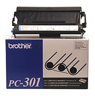 Brother® PC-301, Black Print Cartridges, Pack of 2