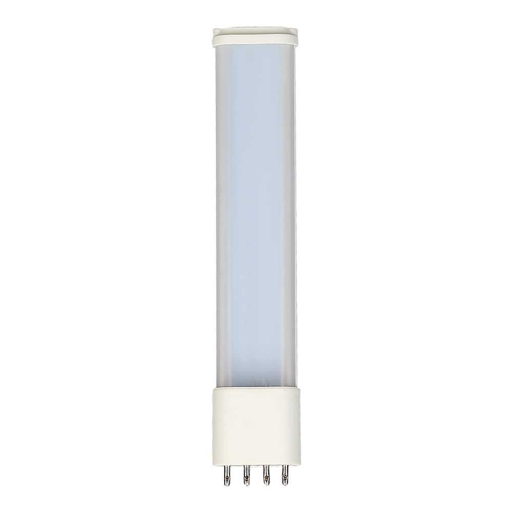 SATZOL 6000K Daylight AC120V 7W 2G7 2GX7 LED Horizontal PL Bulb, 13W 4 Pin Fluorecent CFL Lamp Replacement, Compatiable with the 2G7 and 2GX7 Socket