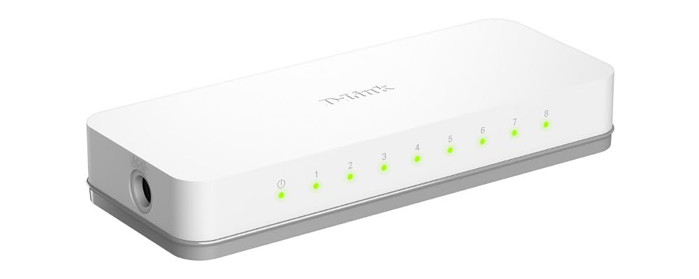 D-Link 8-Port Fast Ethernet Desktop Switch (GO-SW-8E)