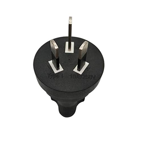 Tekit AU US Plug Adapter,USA NEMA 5-15R to Australia AU/New Zealand AS3112 Three Prong Molded Travel Adapter,Australian Plug Adapter from USA…
