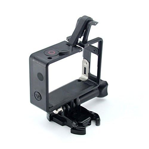 GLORICH Frame Mount for GoPro Hero 4, Hero 3+, Hero 3 Plus, Hero 3 Standard Frame/BacPac Frame / 2 in 1 Frame Mount (2015 Latest Version Compatible