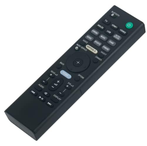 RMT-AH400U Replace Remote Control Compatible with Sony Soundbar HT-Z9F SA-WZF9 SA-Z9F HTZ9F SAWZF9 SAZ9F