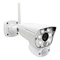 CasaCam Wireless Outdoor Security Camera with Floodlight | 1080p WiFi Camera | No Monthly Fee Reuqired | 24/7 Recording, Two-Way Audio, Deterrent
