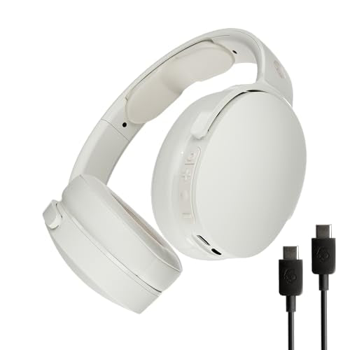 Skullcandy Hesh Evo Wireless Over-Ear Bluetooth Headphones with Extra USB-C Charging Cable, Noise Isolating, 36 Hours Battery, Foldable Lightweight…