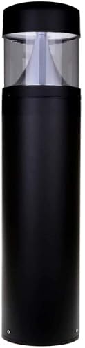 HARRRRD LED Bollard Landscape Lights 25" 10W 5000K 120V-277V Commercial/Residential Modern Ballard Lighting Fixture for Garden, Pathway, Driveway