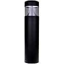 HARRRRD LED Bollard Landscape Lights 25" 10W 5000K 120V-277V Commercial/Residential Modern Ballard Lighting Fixture for Garden, Pathway, Driveway