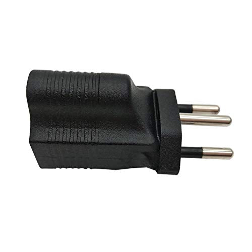 Tekit Swiss US Plug Adapter Electrical Adapter,USA NEMA 5-15R Receptacle to Switzerland Swiss SEV 1011 Plug,Swiss to US 3 Prong 5-15R Power…