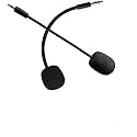 AKKE Mic Replacement 3.5mm Detachable Game Microphone Boom Compatible with PDP Afterglow AG6 Ear Force Xbox One Stealth 400 420x 450 500p 520 Recon