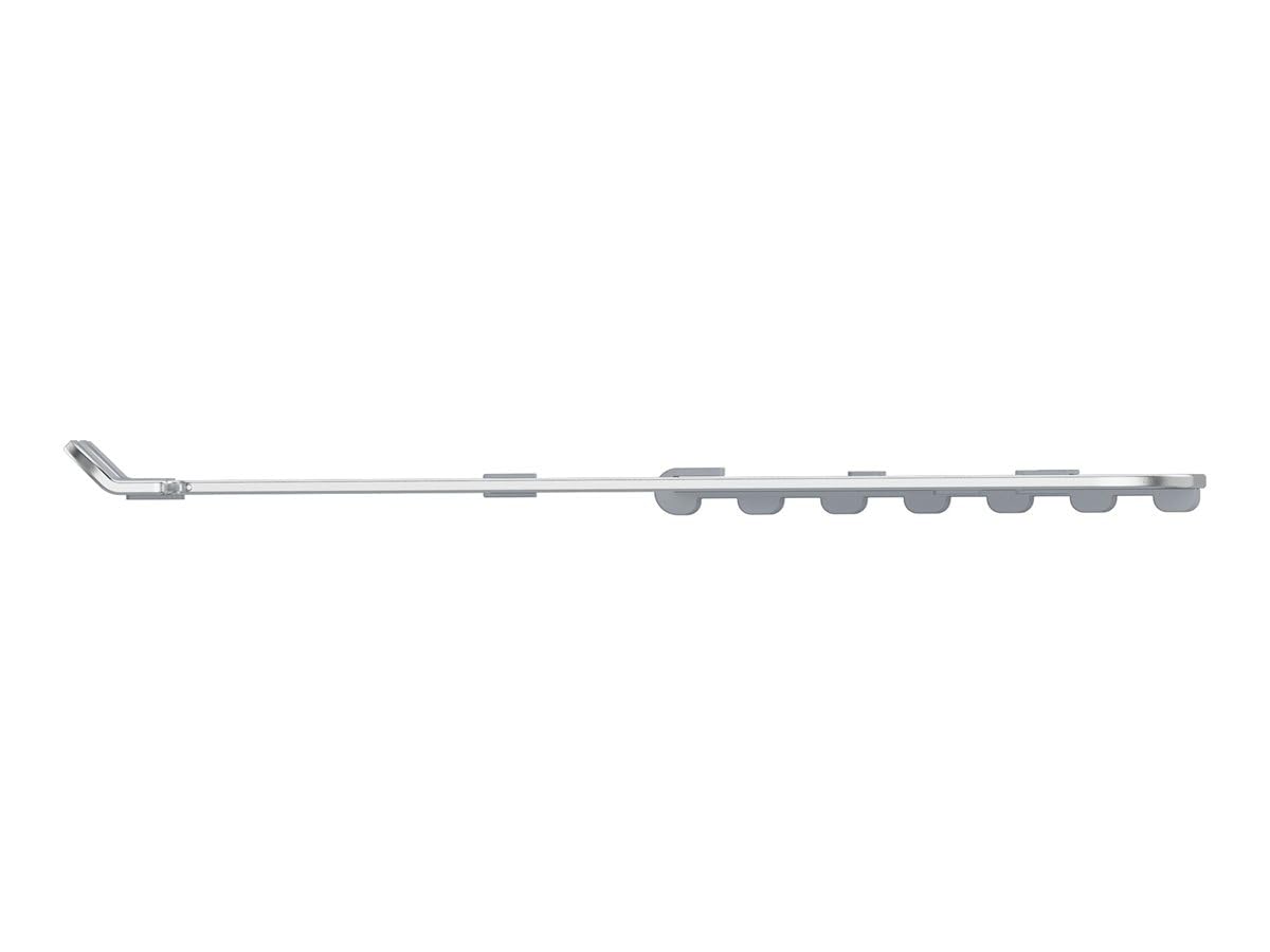 Fellowes Alumia™ Portable Laptop Stand - Silver - Height and Angle Adjustable Laptop Riser, Ergonomic and Foldable Aluminium Design for Home, Office