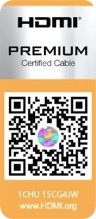 BJC Series-FE Bonded-Pair High-Speed Premium HDMI Cable with Ethernet, 12 Foot, Black