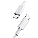 MYFON USB C to USB C Cable, Type C to Type C Cable, 2 Pack [3.3FT, 3.3FT], Fast Charging, High Speed Data Transfer, Android Phone Cable and More