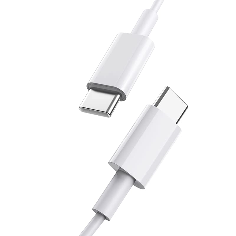 MYFON USB C to USB C Cable, Type C to Type C Cable, 2 Pack [3.3FT, 3.3FT], Fast Charging, High Speed Data Transfer, Android Phone Cable and More