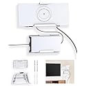 Starlink Gen 3 Router Wall Mount Kit, 2-in-1 Mount for Gen 3 Router (UTR-32) & Power Supply, Space-Saving ABS Bracket, Clean & Organized Setup, Easy