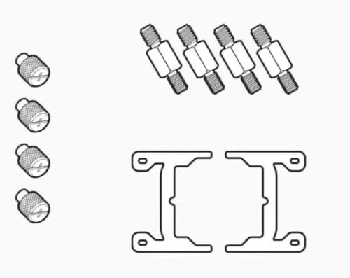 10PCS AMD Elite CPU Bracket for Corsair AM5/AM4 Retention Kit Compatibility Elite, Elite Capellix, Elite LCD Series Coolers