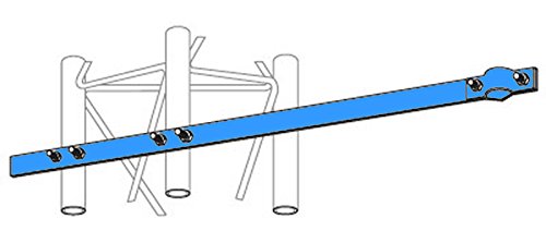 Genuine ROHN UHF25G Side Arm Mount for UHF & FM Antennas
