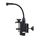 CAD Audio C98 Cardioid Condenser Gooseneck Drum Mic with Rim Mount - Low Noise, High SPL, Mic-Stand-Free Design
