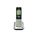VTech TR02-2013 Fonedeco Accessory Cordless Handset, Silver | Requires A TR1-2013, TR16-2013, Or TR17-2013 Series Cordless Phone System to Operate