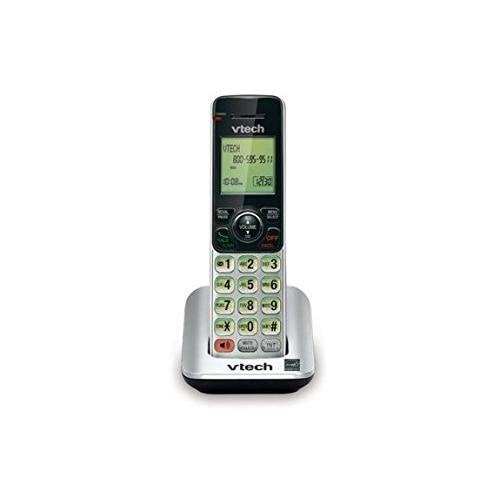VTech TR02-2013 Fonedeco Accessory Cordless Handset, Silver | Requires A TR1-2013, TR16-2013, Or TR17-2013 Series Cordless Phone System to Operate