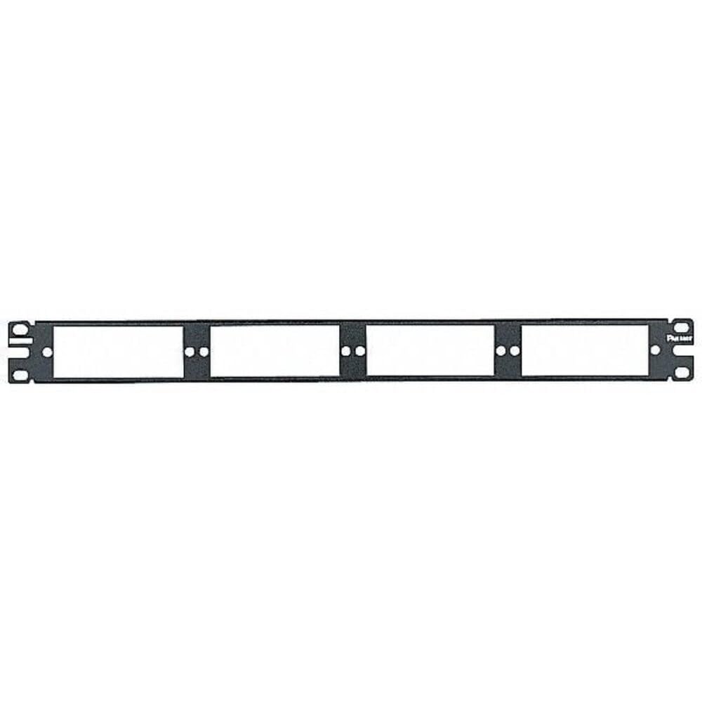 Pannet Patch Panel,48 Ports,Flat Fiber,Rack,1RU CFAPPBL1-1 Each