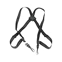 OP/TECH USA Bino/Cam Harness with Quick Release - Dual Camera Harness & Shoulder Strap - DSLR Camera Strap - Binocular Harness for Hiking - Webbing