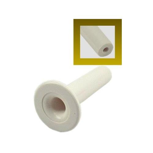 iecables White Plastic Wire Distribution Spool/Cross Connect Mushrooms with Screw (10 Pack)