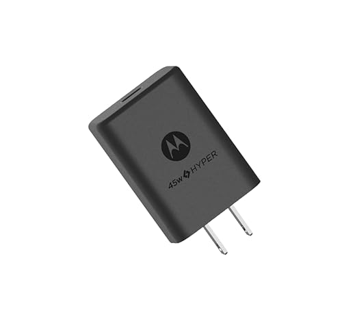 Motorola TurboPower 45W USB-C Solo Charger for Motorola Razr+ (2024/2025/2026) - No Cable