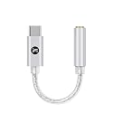 Girftu JCALLY JM12 Type C USB C to 3.5mm DAC Chip KT02H20 Dongle DSD128 Silver-Plated Conductor Digital Audio Adapter