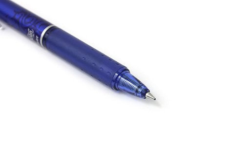 PILOT FriXion Clicker Erasable, Refillable & Retractable Gel Ink Pens, Fine Point, Blue Ink, 2-Pack (31461)