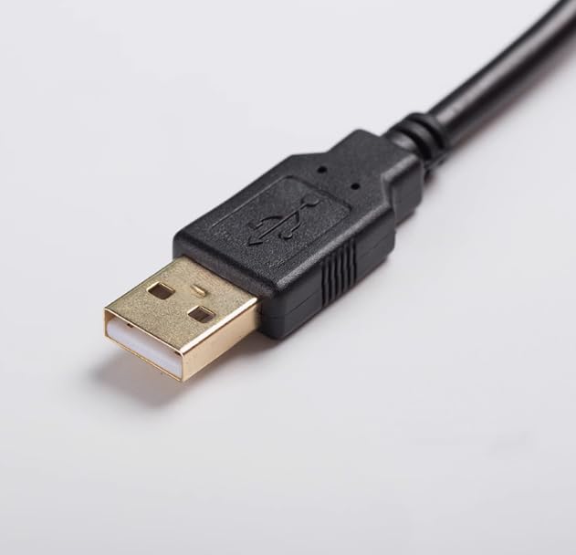 Ailsa Hexi USB-FANUC for Fanuc CNC Numerical Control Machine Tools Download Data Transmission Cable USB to 25-pin FANUC Gold-Plated high-Speed Stable